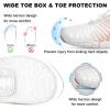 imageHike Barefoot Shoes for Women Men NonSlip Breathable Walking Shoes Wide Toe Box Comfortable Athletic FootwearA1  White