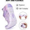imageHike Barefoot Shoes for Women Men NonSlip Breathable Walking Shoes Wide Toe Box Comfortable Athletic FootwearA11  PurplePink