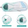 imageHike Barefoot Shoes for Women Men NonSlip Breathable Walking Shoes Wide Toe Box Comfortable Athletic FootwearA13s  Enhanced WhiteCyan