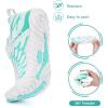 imageHike Barefoot Shoes for Women Men NonSlip Breathable Walking Shoes Wide Toe Box Comfortable Athletic FootwearA13s  Enhanced WhiteCyan