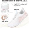 imageHike Barefoot Shoes for Women Men NonSlip Breathable Walking Shoes Wide Toe Box Comfortable Athletic FootwearA1s  Enhanced White