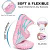 imageHike Barefoot Shoes for Women Men NonSlip Breathable Walking Shoes Wide Toe Box Comfortable Athletic FootwearA3  Pink