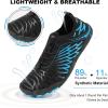 imageHike Barefoot Shoes for Women Men NonSlip Breathable Walking Shoes Wide Toe Box Comfortable Athletic FootwearA5  Blue Black