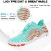imageHike Barefoot Shoes for Women Men NonSlip Breathable Walking Shoes Wide Toe Box Comfortable Athletic FootwearA7  Cyan BlueOrange