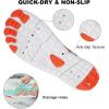 imageHike Barefoot Shoes for Women Men NonSlip Breathable Walking Shoes Wide Toe Box Comfortable Athletic FootwearA7  Cyan BlueOrange