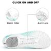 imageHike Barefoot Shoes for Women Men NonSlip Breathable Walking Shoes Wide Toe Box Comfortable Athletic FootwearA8  WhiteCyan Blue