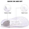 imageHike Barefoot Shoes for Women Men NonSlip Breathable Walking Shoes Wide Toe Box Comfortable Athletic FootwearA9  WhitePurple