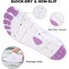 imageHike Barefoot Shoes for Women Men NonSlip Breathable Walking Shoes Wide Toe Box Comfortable Athletic FootwearA9  WhitePurple