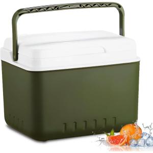 imageHiGropcore 6 Quart Small Cooler  Portable Hard Shell Cooler Lunch Box  Ice Retention Insulated Camping Cooler LS602