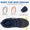 imageHiGropcore Diabetic Shoes for Women Men Wide Width Adjustable Walking Shoes Arch Support Orthopedic Edema Diabetic Shoes for Swollen Feet Neuropathy FasciitisBlue