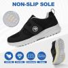 imageHiGropcore Diabetic Shoes for Women Men Wide Width Adjustable Walking Shoes Arch Support Orthopedic Edema Diabetic Shoes for Swollen Feet Neuropathy FasciitisGrey