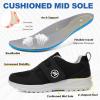 imageHiGropcore Diabetic Shoes for Women Men Wide Width Adjustable Walking Shoes Arch Support Orthopedic Edema Diabetic Shoes for Swollen Feet Neuropathy FasciitisGrey
