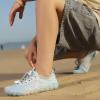 imageHiGropcore Water Shoes for Kids  Girls Boys Barefoot Shoes with Wide Toe Box  Quick Dry Lightweight Non Slip Kids Athletic Aqua Socks for Swim Beach PoolA5  GreyBlue