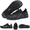 imageHiGropcore Water Shoes for Men Women Hike Barefoot Water Shoes Womens Mens QuickDry Breathable Lightweight Swim Shoe with Drainage HolesTg02b Black