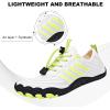imageHiGropcore Water Shoes for Men Women Hike Barefoot Water Shoes Womens Mens QuickDry Breathable Lightweight Swim Shoe with Drainage HolesWt01 White