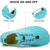 imageHiGropcore Water Shoes for Men Women Hike Barefoot Water Shoes Womens Mens QuickDry Breathable Lightweight Swim Shoe with Drainage HolesWt04 Blue