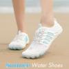 imageHiGropcore Water Shoes for Men Women Hike Barefoot Water Shoes Womens Mens QuickDry Breathable Lightweight Swim Shoe with Drainage HolesWt08 White Blue