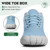 imageHike Barefoot Boots Womens Mens Waterproof Fur Lined Winter Barefoot Shoes Minimalist Snow Boots Wide Toe Box Ankle BootiesSa05  Blue