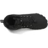 imageHike Barefoot Boots Womens Mens Waterproof Fur Lined Winter Barefoot Shoes Minimalist Snow Boots Wide Toe Box Ankle BootiesSc01  Black