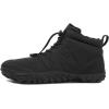imageHike Barefoot Boots Womens Mens Waterproof Fur Lined Winter Barefoot Shoes Minimalist Snow Boots Wide Toe Box Ankle BootiesSd01  Black