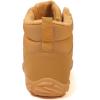 imageHike Barefoot Boots Womens Mens Waterproof Fur Lined Winter Barefoot Shoes Minimalist Snow Boots Wide Toe Box Ankle BootiesSd03  Khaki