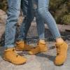 imageHike Barefoot Boots Womens Mens Waterproof Fur Lined Winter Barefoot Shoes Minimalist Snow Boots Wide Toe Box Ankle BootiesSd03  Khaki