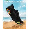 imageWater Shoes Women Men Adult QuickDry Aqua Socks Breathable Hike Barefoot Water Shoes for Swim Beach River Pool Lake Hiking Kayaking SurfingA1  Black