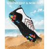imageWater Shoes Women Men Adult QuickDry Aqua Socks Breathable Hike Barefoot Water Shoes for Swim Beach River Pool Lake Hiking Kayaking SurfingA2  White
