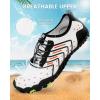 imageWater Shoes Women Men Adult QuickDry Aqua Socks Breathable Hike Barefoot Water Shoes for Swim Beach River Pool Lake Hiking Kayaking SurfingA2  White
