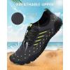 imageWater Shoes Women Men Adult QuickDry Aqua Socks Breathable Hike Barefoot Water Shoes for Swim Beach River Pool Lake Hiking Kayaking SurfingA3  Grey