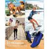 imageWater Shoes Women Men Adult QuickDry Aqua Socks Breathable Hike Barefoot Water Shoes for Swim Beach River Pool Lake Hiking Kayaking SurfingA5  Dark Blue