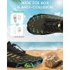 imageWater Shoes Women Men Adult QuickDry Aqua Socks Breathable Hike Barefoot Water Shoes for Swim Beach River Pool Lake Hiking Kayaking SurfingA6  Army Green