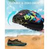 imageWater Shoes Women Men Adult QuickDry Aqua Socks Breathable Hike Barefoot Water Shoes for Swim Beach River Pool Lake Hiking Kayaking SurfingA6  Army Green