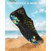 imageWater Shoes Women Men Adult QuickDry Aqua Socks Breathable Hike Barefoot Water Shoes for Swim Beach River Pool Lake Hiking Kayaking SurfingA6  Army Green