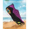 imageWater Shoes Women Men Adult QuickDry Aqua Socks Breathable Hike Barefoot Water Shoes for Swim Beach River Pool Lake Hiking Kayaking SurfingA7  Purple