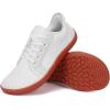 imageHiGropcore Barefoot Shoes for Women Men Minimalist Wide Toe Box Walking Shoes Zero Drop Arch Support SlipOn Barefoot SneakersA  WhiteBrown
