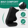 imageHiGropcore Barefoot Shoes for Women Men Minimalist Wide Toe Box Walking Shoes Zero Drop Arch Support SlipOn Barefoot SneakersC  Black