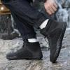 imageHiGropcore Barefoot Snow Boots for Women Men Warm Fur Lined Water Repellent Winter Barefoot Shoes Wide Toe Box Lightweight Outdoor Ankle BootsC1  Black