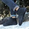 imageHiGropcore Barefoot Snow Boots for Women Men Warm Fur Lined Water Repellent Winter Barefoot Shoes Wide Toe Box Lightweight Outdoor Ankle BootsD1  Black