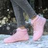 imageHiGropcore Barefoot Snow Boots for Women Men Warm Fur Lined Water Repellent Winter Barefoot Shoes Wide Toe Box Lightweight Outdoor Ankle BootsD4  Pink