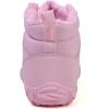 imageHiGropcore Barefoot Snow Boots for Women Men Warm Fur Lined Water Repellent Winter Barefoot Shoes Wide Toe Box Lightweight Outdoor Ankle BootsD4  Pink