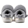 imageHiGropcore Cute Animal Fuzzy Slippers for Women Men Cartoon Indoor Comfortable Warm Furry House SlippersB1  Shark Grey