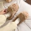 imageHiGropcore Cute Animal Fuzzy Slippers for Women Men Cartoon Indoor Comfortable Warm Furry House SlippersD  Angry Capybara