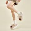 imageHiGropcore Cute Animal Fuzzy Slippers for Women Men Cartoon Indoor Comfortable Warm Furry House SlippersE2  Capybara Beige