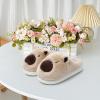 imageHiGropcore Cute Animal Fuzzy Slippers for Women Men Cartoon Indoor Comfortable Warm Furry House SlippersE2  Capybara Beige