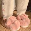 imageHiGropcore Cute Animal Fuzzy Slippers for Women Men Cartoon Indoor Comfortable Warm Furry House SlippersF  Cute Pig
