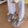 imageHiGropcore Cute Animal Fuzzy Slippers for Women Men Cartoon Indoor Comfortable Warm Furry House SlippersG  Elephant