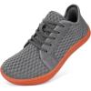 imageHiGropcore Barefoot Shoes for Women Men Minimalist Wide Toe Box Walking Shoes Zero Drop Arch Support SlipOn Barefoot SneakersD  GreyBrown