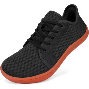 imageHiGropcore Barefoot Shoes for Women Men Minimalist Wide Toe Box Walking Shoes Zero Drop Arch Support SlipOn Barefoot SneakersB  BlackBrown