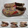 imageHiGropcore Womens Art Painted Casual Loafers Slip On Canvas Walking Shoes Comfortable Lightweight Ladies Travel ShoesA  Bohemia